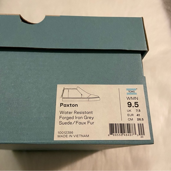 TOMS Paxton Slip On in Forged Iron - Picture 11 of 12